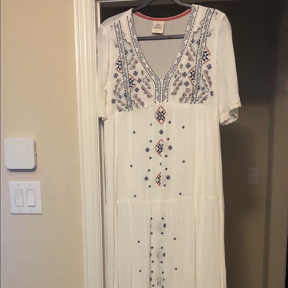 Aztec maxi dress